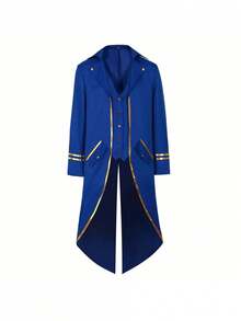 Cosplay Clothing - Phnom Penh Swallowtail Coat Blue - View 12
