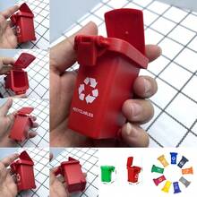 Mini Trash Can Stress Relief Toy, Cartoon Design Decompression Toy, Multi-Color, Suitable For Teenagers - 1 Trash Can - View 4