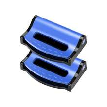 2 piezas Clips ajustables de cinturón de de plástico resistente para automóvil, hebilla antideslizante para cinturón de , clip de fijación simple para estilo de automóvil - A - Ver 10