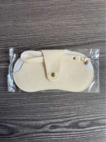 1个女士时尚高品质真皮眼镜盒，优雅翻盖设计，便携腕带式眼镜袋；可爱时尚，高颜值时尚配饰，方便收纳眼镜；适合学生、上班族、时尚女性，日常通勤、约会、外出、聚会、居家使用；情人节、母亲节、生日、圣诞节、节日的理想礼物，优雅实用，日常必备。 - 彩色 - 查看 12