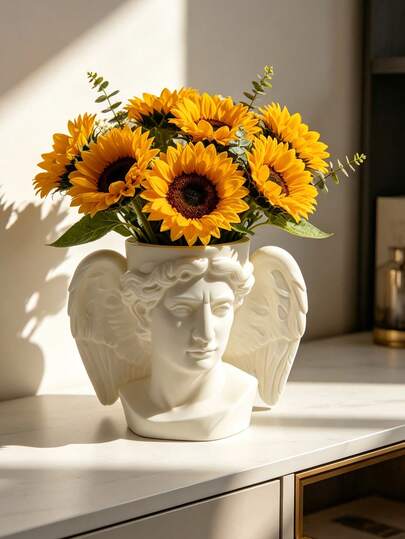 1pc Vintage Creative Hydroponic Vase - Unique Cross-Border Designed Home Decor, Suitable For Living Room And Tabletop | Home Decor, Room Decor, Life Decor, Bohemian Style Decor, Tabletop Decor, Unique Gift, Dining Table Center Decor, Housewarming Gift