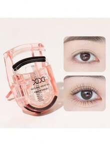1 Set de Rizador de Pestañas Portátil Premium, Hecho de Acrílico Transparente y Plástico Rosa, Diseño con Resorte para un Efecto de Rizado Suave y Natural, Adecuado para Maquillaje Diario y Uso en Viajes - multicolor - Ver 12