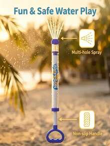 Creative Firework Water Gun, Sprays Water Like Fireworks, Children's Water Toy, Summer Pool/Backyard/Beach/Birthday Party Outdoor Game Toy (Suitable For 3 Years Old And Above) - Multicolor - View 9