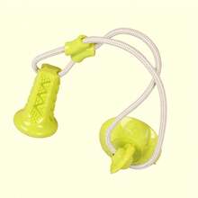 Interactive Suction Cup Dog Chew Toy With Snack Dispenser - Self-Entertainment Ball, Relieving Teething Discomfort, Made Of Thermoplastic Material, Suitable Puppies And Various Dog Breeds, Helps Relieve Boredom And Burn Off Energy, Suitable Indoor And Outdoor EB09 - 綠色 - 查看 11