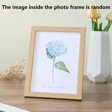 5/6/7/8/10 Inch A4 Minimalist Wooden Photo Frame, Freestanding Or Wall Mounted, Nordic Style, Great Gift - Multicolor - View 38