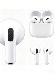 Apple AirPods 4 真无线蓝牙耳机，入耳式高清通话，超长续航，智能降噪，运动音乐耳机 - 查看 8