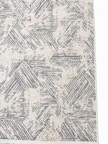 Modena Scandinavian Washable Chenille Rug With Fringes, Non-Slip Backing For Hallway, Living Room - Beige - View 5