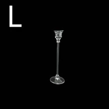 1件/3件裝 壓克力蠟燭台 餐桌蠟燭杯 婚禮裝飾品 燭光晚餐時尚壓克力蠟燭台（不含蠟燭） - 亞克力透明燭台 - 查看 13