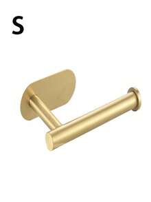 1 pièce Porte-papier toilette autoadhésif en acier inoxydable, boîte de mouchoirs montée au mur, étagère de rangement gain de place pour salle de bain et cuisine, cadeau idéal pour maman, été - Multicolore - Voir 11