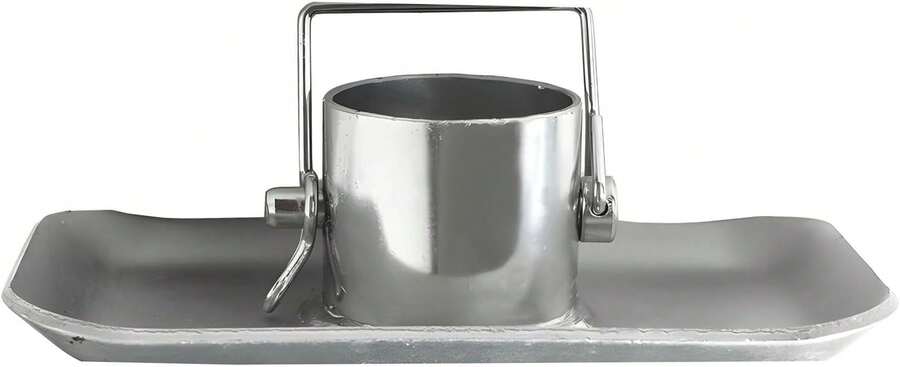 Jeremywell Trailer Jack Foot Plate 5000 Lbs Capacity With Pin Base For A-Frame Boat RV Camper Removable - ColorA - View 1