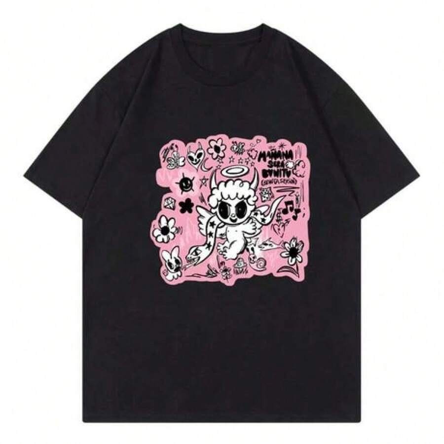 Women T-Shirts - Black - View 1