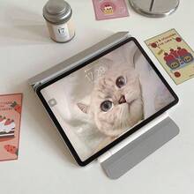 Ốp lưng từ tính tương thích với iPad Pro 13 11 inch (2025 M5 A3362 A3359), 2024 M4, tương thích với iPad Air 13 11 inch (2026 M4), tương thích với iPad A17 thế hệ 11/10, iPad Mini A17 6 (2024 2022 M2 Pro 12.9 inch, thế hệ 4, 5, 6). - Xám - Xem 2