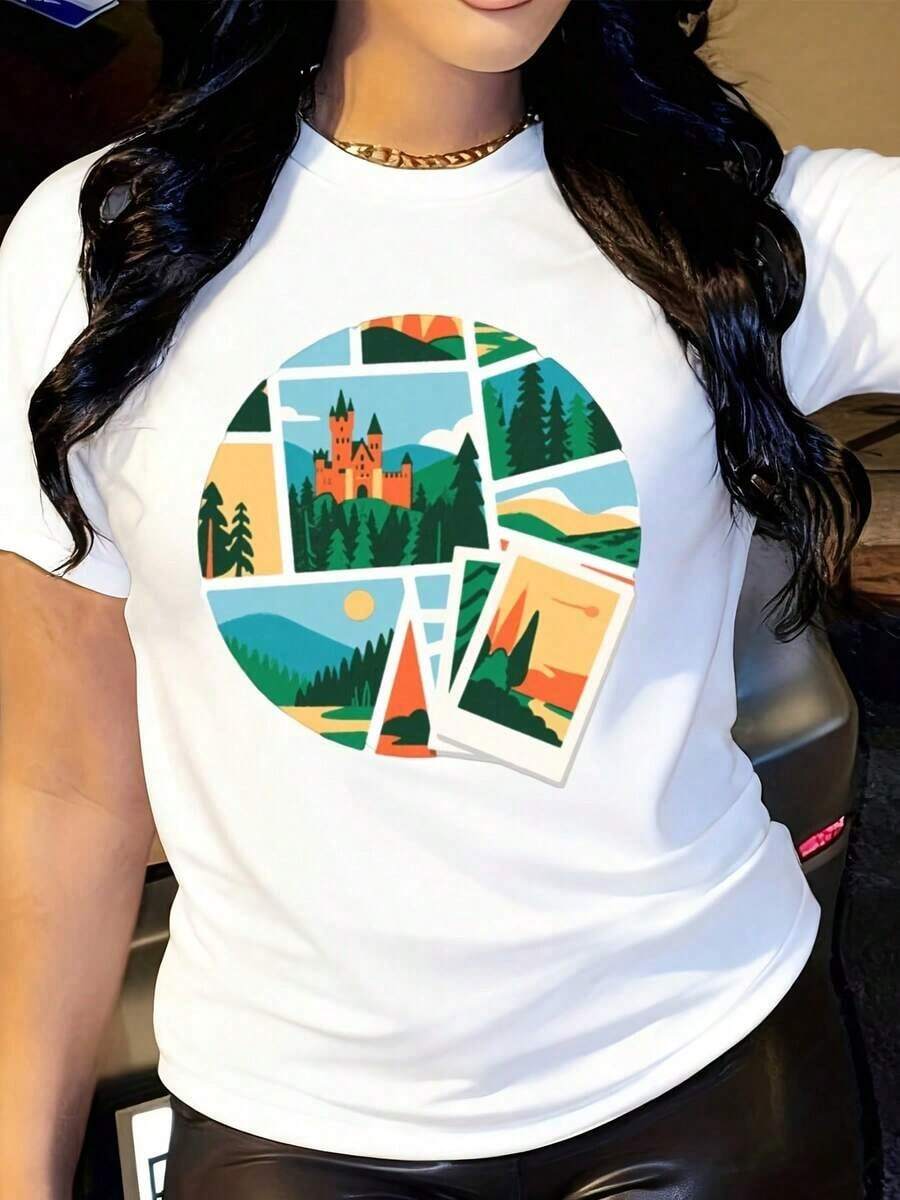 Women T-Shirts - White - View 1