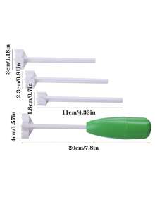 1 cái Dụng cụ gọt lõi rau củ đa năng dùng trong nhà bếp - màu xanh lá - Xem 3