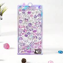 Hình dán đá quý pha lê hoạt hình 3D dễ thương - Hình dán dập nổi đơn giản và dễ sử dụng, phù hợp cho điện thoại, bình nước và sổ tay, với các họa tiết động vật và trái tim đáng yêu, hoàn hảo cho việc trang trí sáng tạo. - Nhiều màu sắc (kiểu dáng/bao bì ngẫu nhiên) - Xem 9