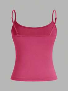 Set de 3 camisetas de tirantes ajustadas informales para mujer, adecuadas para el verano - Multicolor 6 - Ver 6