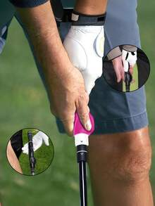 1 Set Of Golf Club Training Equipment - Enhance Grip Strength For Precise And Stable Swing - Designed Specifically For Right-Handed Players | Available In Multiple Colors - The Perfect Gift For Beginner Golfers, And Stable - Multicolor - View 3