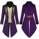 Court-style Swallowtail Coat, Style 2, Purple