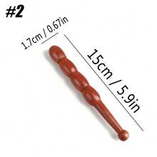 1PCS Wooden Reflexology Sticks Foot Hand Massage Wooden Stick Tools Thai Face Neck Back Waist Massager Trigger Points - 1 - View 6