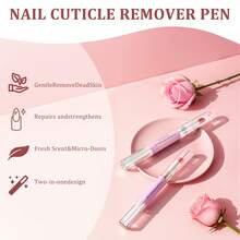1pc 2ml Nail Care Push Pen, 2-In-1 Portable Manicure Tool, Salon-Quality Nail Grooming - Exfoliating Oil Pen 2ml - View 4