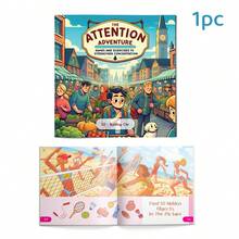 Libro de actividades Focus Quest, Libro de práctica de búsqueda de objetos ocultos, Actividades de entrenamiento de enfoque visual y concentración - Multicolor - Ver 7