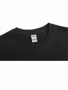 Vintage Femme T-Shirt "Malle 2026 Lieber Voll" Beer Print, 100% Cotton Crew Neck Short Sleeve, Summer Top - Black - View 3