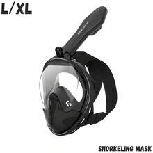 Silicone Full Face Diving Mask, Dry Diving Mask, Detachable Portable Diving Mask With Camera Mount, Suitable For Travel, Beach Essentials, Beach Accessories, Pool Float - Black - View 10