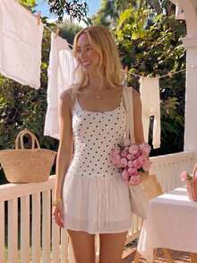 Set de 3 camisetas ajustadas de estilo minimalista casual con estampado de leopardo en blanco y negro, de estilo versátil adecuado para el verano - Multicolor 5 - Ver 5
