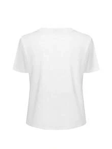 Women T-Shirts - White - View 2