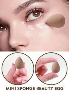Set de 7 piezas/10 piezas/17 piezas de brochas de maquillaje marrones con borlas de polvo, brochas profesionales para base, rubor y sombras de ojos para principiantes - Marrón - Ver 7