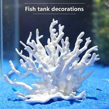 Fake Coral Aquarium Decoration For Aquarium Coral Water Plant Resin Fish Tank Aquascape Simulation ZSP06 - Happy Aquarium - View 6