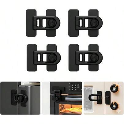 1pc/5pcs/8pcs Child Safety Lock, Refrigerator Lock, Drawer Lock, Anti-Open Cabinet Door Lock, Baby/Kid Lock