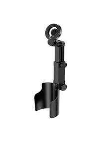 Giá đỡ điện thoại từ tính 2 trong 1 cho ô tô - Nam châm mạnh, tay đỡ xoay 360° có thể điều chỉnh, chất liệu ABS bền chắc, phù hợp với hầu hết các dòng xe, bao gồm 2 miếng dán điện thoại từ tính. - màu đen - Xem 12