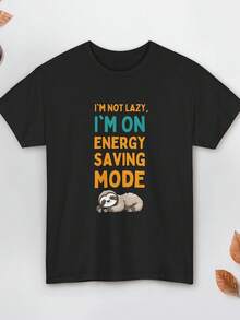 Funny other T1S1Hirt, Energaving Mode, SarC1Astic Humor T1EE - Negro - Ver 2