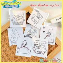 SpongeBob SquarePants 5pcs/Set Metallic Themed Stickers, Waterproof Glossy Paper Material, Suitable For Laptops, Humorous & Fun Design, Easy To Peel And Stick, Suitable For Children's Party Gifts, Easter Party Supplies And Room Decor (Random Styles) - Multicolor - View 13