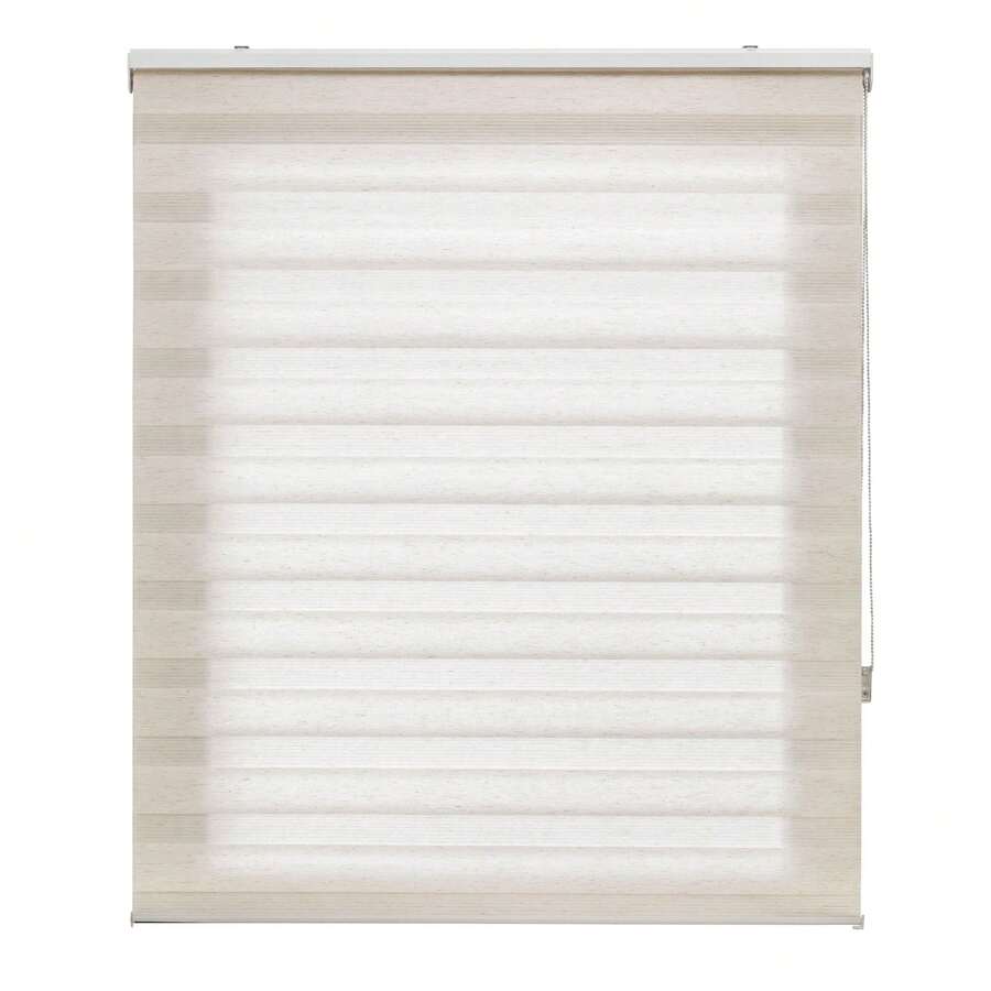 KIWI | Custom-Made Day And Night Roller Blind In Natural Color, Sizes From 60 To 180 Cm Wide And From 180 To 250 Cm High, Easy Installation Day And Night Blind - 生的 - 查看 1