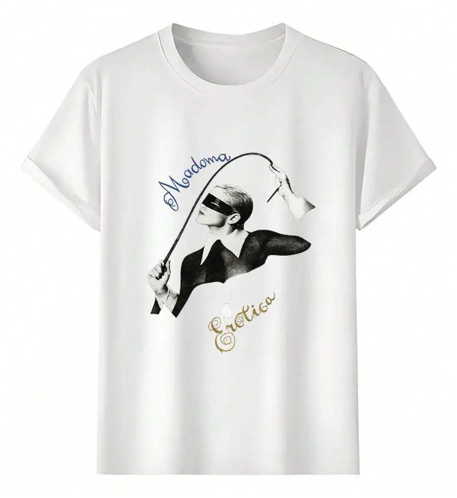 Muscle Freaks T-Shirt Erotic Vintage Retro Style - White - View 1