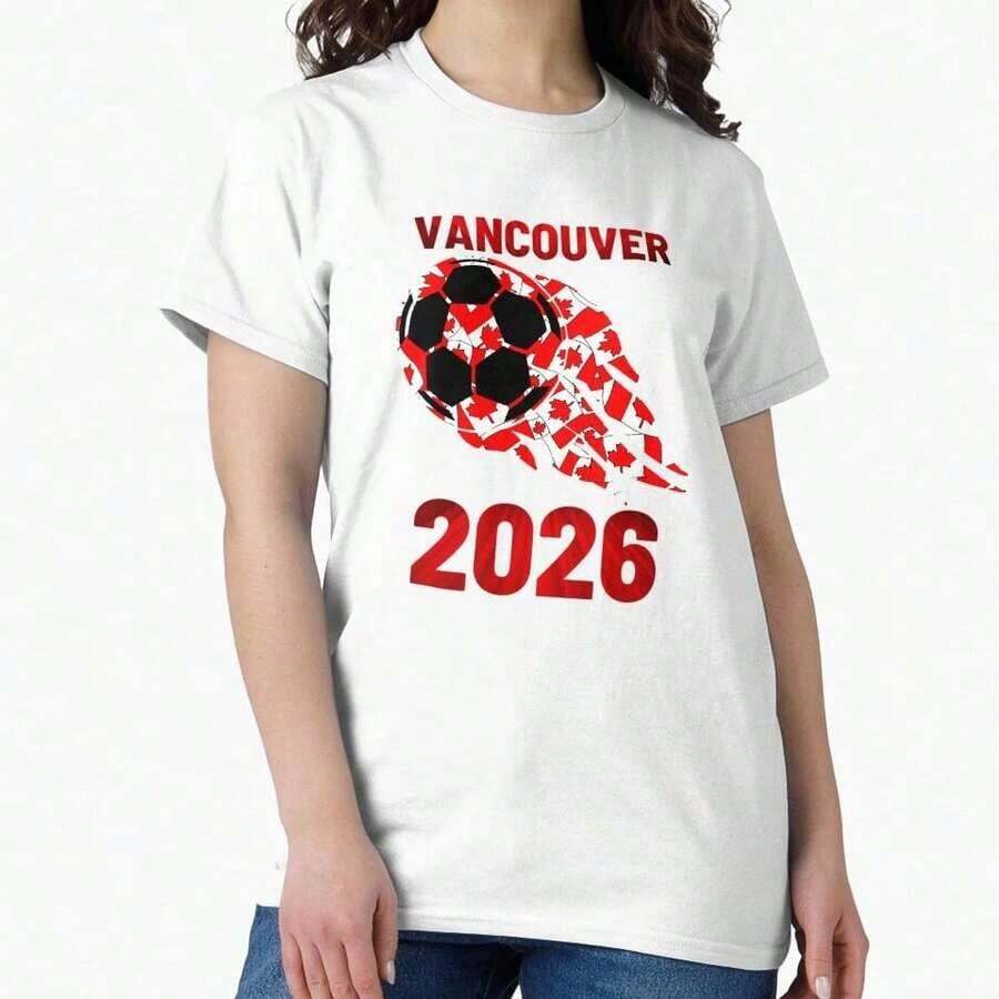 2026 Jersey Canada Mexico USA, 2026 World Cup Soccer, World Cup Jersey, Unisex Soccer Jersey, 2026 World Cup - 白色 - 查看 1