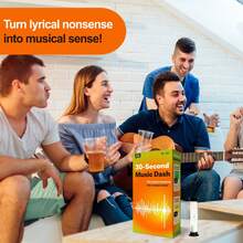 30-Second Music DashMusic Game – The Song – Hilarious Family Games For – Play In Teams – Fun Music Games For Karaoke & Party Entertainment - Multicolor - View 5