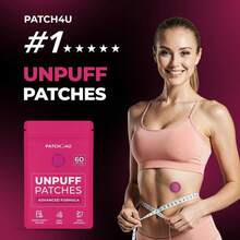 PATCH4U Unpuff Patches With Dandelion & Ginger 60 Count (60 Day Supply) - 60 - View 8