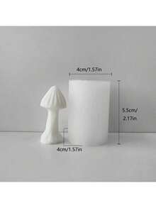 3D蘑菇DIY手工石膏香薰硅胶模具，多功能 - 菇 - 查看 2