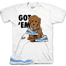 Camisetas deportivas a juego con las Retro 11 University Blue Low - ¡Las compré! - forma - Ver 1