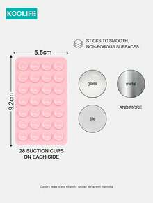 Bộ 2 món Koolife: 1 ốp lưng điện thoại 2 trong 1 kẻ sọc kem & hồng + 1 miếng hút chân không hai mặt màu hồng, chất liệu PC+TPU, vỏ cứng bóng, chống sốc, tương thích với Apple 17/17pro/17promax/17Air/16/15/14/13/12/11/7/8/7plus/8plus/XR/X/XS/XS MAX - Sọc màu vàng hồng - Xem 6
