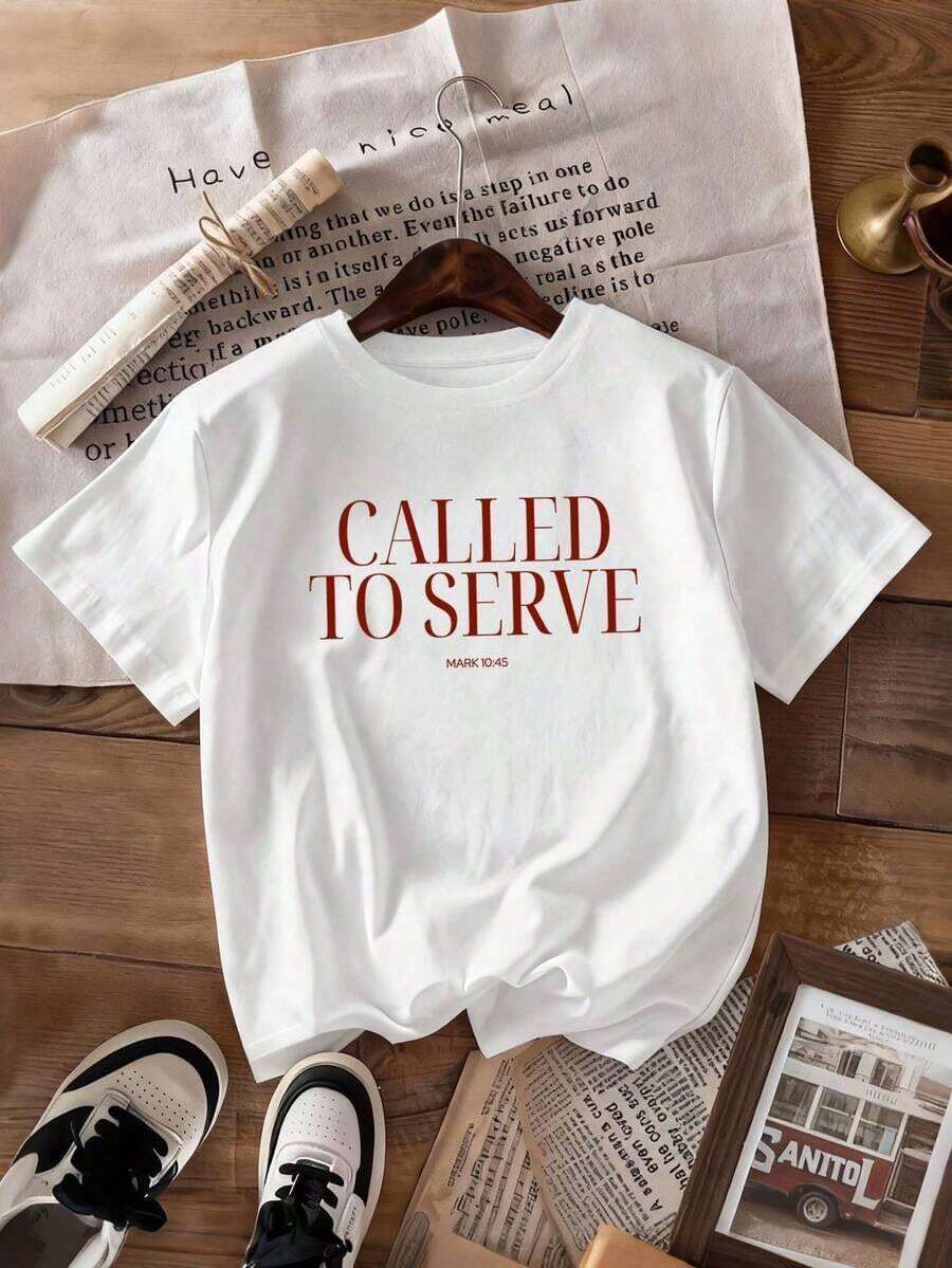 Camisa con estilo cristiano, regalo de ropa cristiana para la madrina, ropa urbana cristiana cómoda, estética francesa camisetas para mujer - Estilo - Ver 1