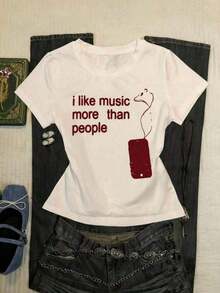 Women T-Shirts - White.. - View 12