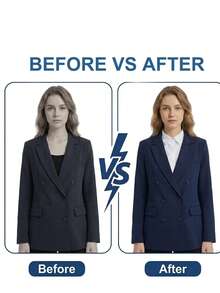 4pcs/2pcs/1pc Women's White Pointed Collar Detachable Shirt Collar, Fake Collar, Sweater Underlayer, Sleeveless Shirt, Multifunctional Vest Shirt, Collar Shirt, Fake Half Shirt, Artificial Fake Collar, Suitable For Business Casual All Seasons, Office Wear, Holiday Gift (Button Color Random) - Multicolor - View 6