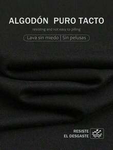 1pc Camiseta informal de algodón con cuello redondo para mujer Camiseta deportiva para mujer Camiseta para hombre Camisetas para parejas Regalo de San Valentín Regalo de cumpleaños Regalo de Navidad Camiseta unisex Apta para todas las estaciones, % algodón YFMB - Negro - Ver 4