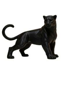 1/2pcs Strong Leopard Statue Decor, Dreamy Design, Desktop Decoration, Creative Gift, Car Dashboard Decor, Home Decor, Bonsai Decoration, Valentine's Day, Christmas, Gift (Statue Ornament) - Regular Model - View 5