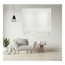 KIWI Premium Translucent Plain Roller Blind, Sizes From 80 To 200 Cm Wide And From 175 To 240 Cm High, Easy Installation For Wall Or Ceiling Mounting, Available In 5 Colors - Stone - View 5