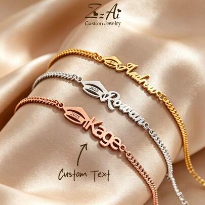 Customized Graduation Name Bracelet, Graduation Cap Pendant, Graduation Gift, Back To School Gift, 2025 Graduation Bracelet, University Graduation Souvenir